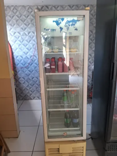 Freezer vertical fricon 284l