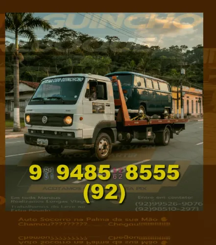 Guincho 24h! Qualidade e segurança em serviços de resgate! Chame agora mesmo!
