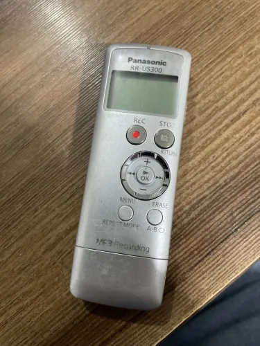 Gravador Mão Panasonic