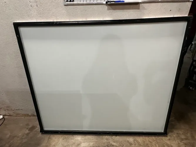 Toldo fixo em lona