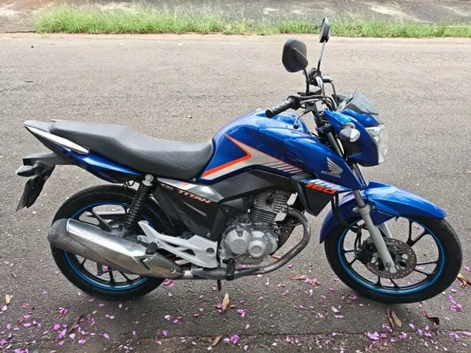 CG 160 TITAN 2018 AZUL