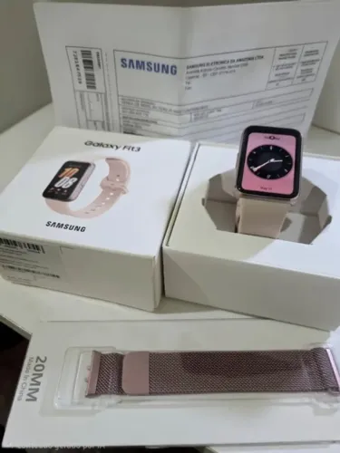 Samsung Fit 3 Rose completo e Nota Fiscal