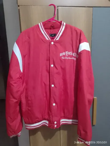 Jaqueta Bomber vermelha 