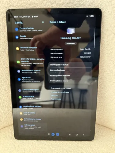 Tablet Samsung Galaxy Tab A9+ Wi-fi 64gb 4gb Ram Tela 11