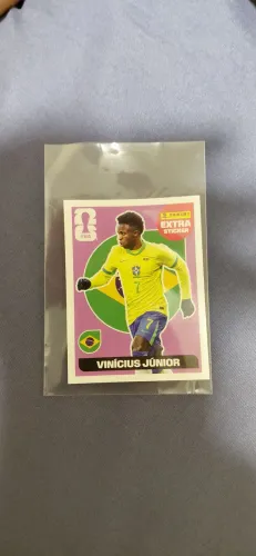 FIGURINHA DO VINÍCIUS JÚNIOR LENDÁRIA DA COPA DE 2026!!