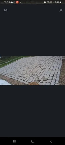 Calçamento e concretagem