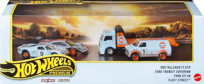 Hot Wheels Premium Set Gulf