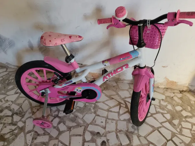 Bicicleta infantil menina 