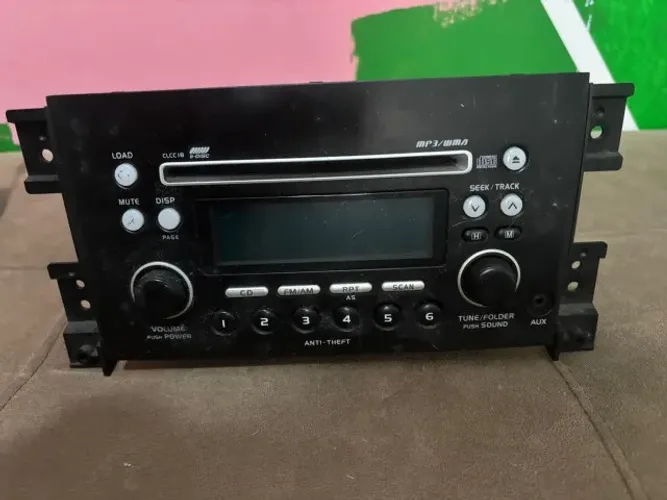 1- Rádio original Grand Vitara Suzuki 2015 