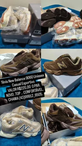 TÊNIS NEW BALANCE 960 UNISEX... TÊNIS CONFORTÁVEL MUITO BONITO...O PAR VALOR R$220,00 CH
