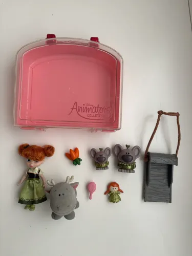 Boneca Anna Disney Animators?s Collection Mini Playset