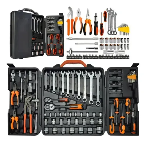 Kit De Ferramentas 110 Peças - Jogo Completo Com Chaves