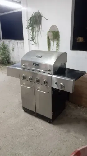Churrasqueira gourmet a gas