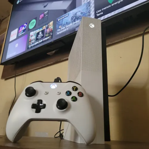 Xbox One S Branco Digital 1TB + Controle