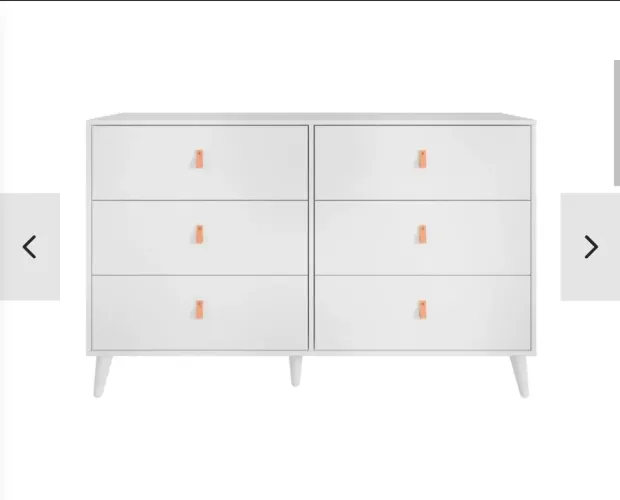 Cômoda 6 gavetas 