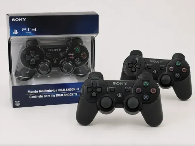 Controle Sem Fio Compatível PS3 Para PlayStation 3 Bluetooth