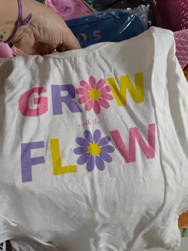 Camiseta manga longa menina