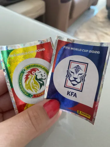 Figurinha brilhante da seleção álbum da copa