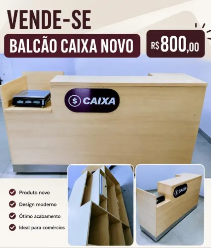 Balcão caixa