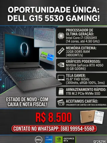 Dell G15 5530 GAMING