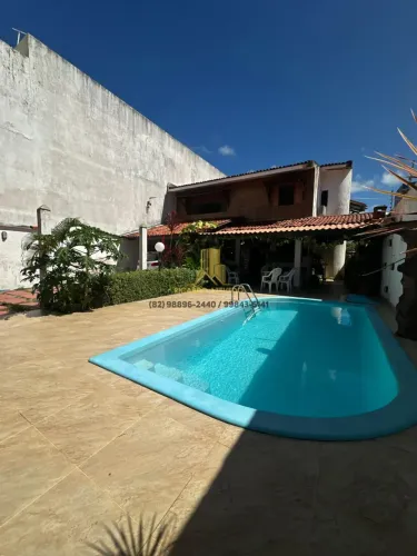 Praia do Francês, Marechal Deodoro, Casa com 4/4 e piscina