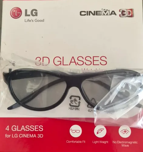 Kit 4 Óculos 3D Cinema LG AG-F310