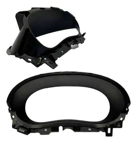 Moldura Painel Instrumentos Sandero Logan 2011/ *9 Preto