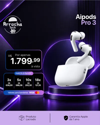 AirPods Pro 3 - Lacrado