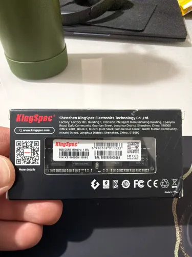 Memória DDR3 8gb 1600MHz