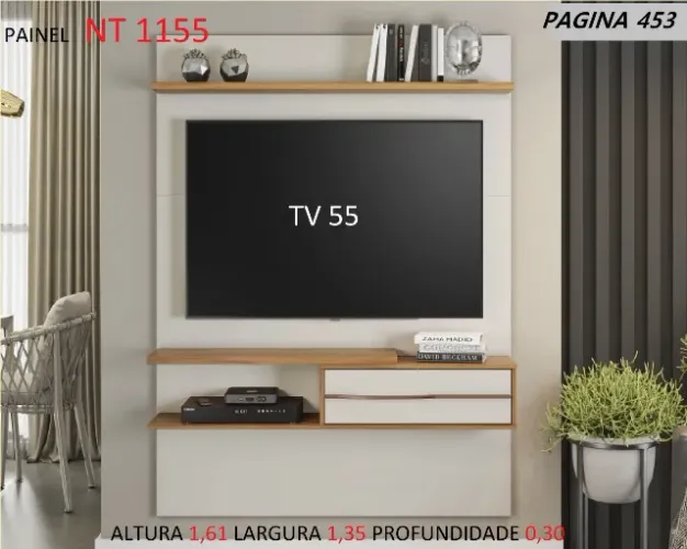rack painel de tv