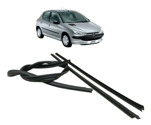 Kit Pestana Dianteira Esquerdo Peugeot 206 1.4 2004 2005
