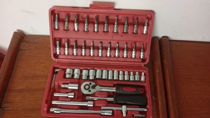 ? Kit completo de Ferramentas, 46 Peças.