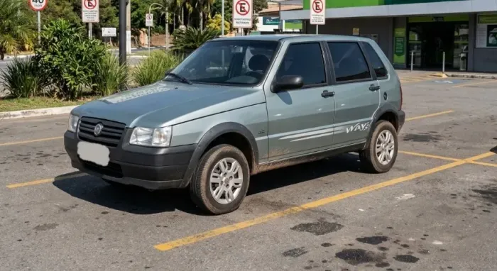 Fiat Uno Mille WAY Economy 1.0 F.flex 4P 2011