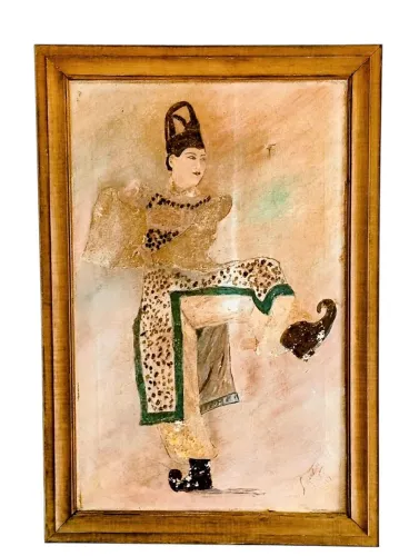Quadro antigo assinado E.Mendonça 1978