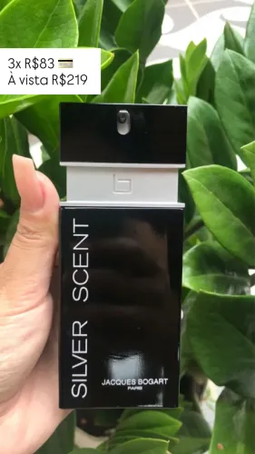 Perfume importado masculino Silver Scent 100ml original 