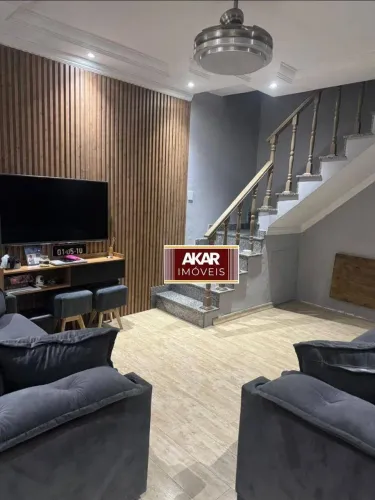 Sobrado com 3 dormitórios à venda, 137 m² por R$ 460.000,00 - Cooperativa - São Bernardo d