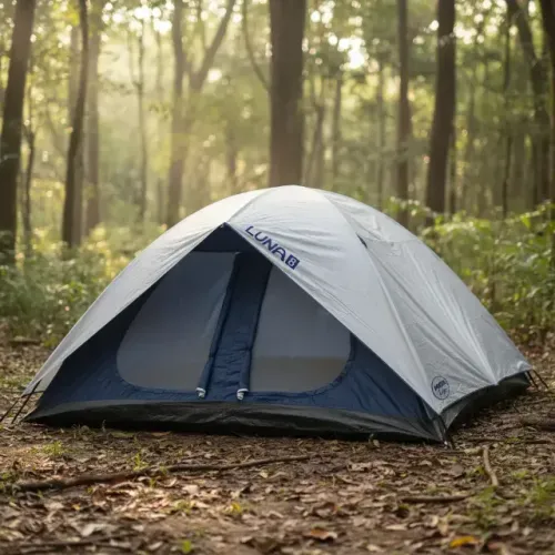 Barraca Camping Luna Para 8 Pessoas Impermeável Azul - Mor
