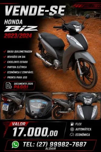 HONDA BIZ 125 2023/24