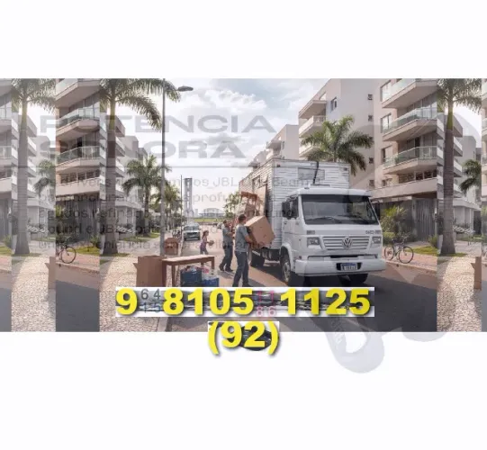 Frete Bau: Zona Norte, Centro, Manaus, Parque Dez, Praça 14, Cidade Nova