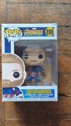 Funko Pop! Marvel Capitão América Vingadores Guerra Infinita 288