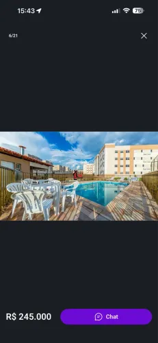 Vendo apartamento  Direto com proprietário Térreo  Reserva Santa Clara 