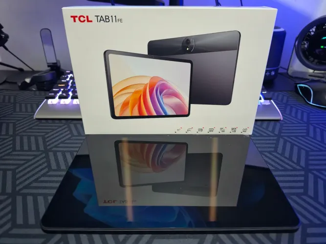 Tablet TCL TAB 11 FE Tela de 11" IPS 128GB 8GB* RAM (*4GB + 4GB RAM expandida)