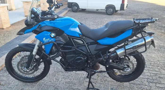 vendo BMW F800GS - 2014 - Azul, toda equipada