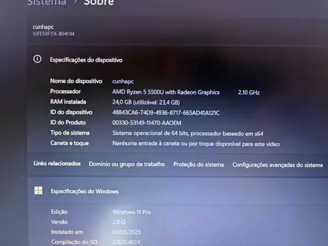 Vaio fe15 24gb ram