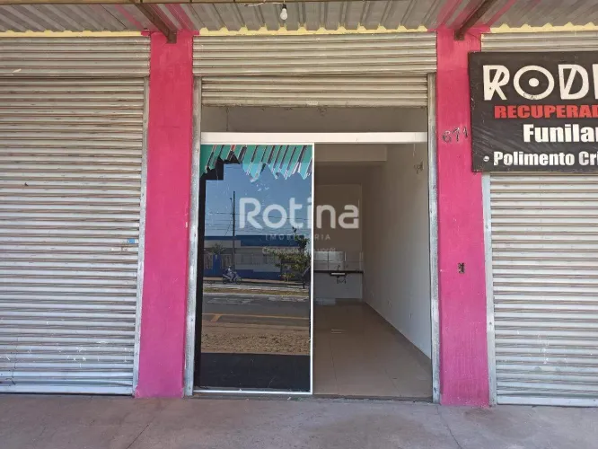 Loja para alugar, Loteamento Residencial Pequis - Uberlândia/MG - Rotina Imobiliária