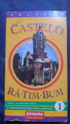 Fita Vhs Coleção Castelo Ra Tim Bum