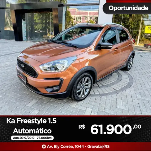 Ford KA 1.5 Freestyle 12V Flex 5P Aut. 2019