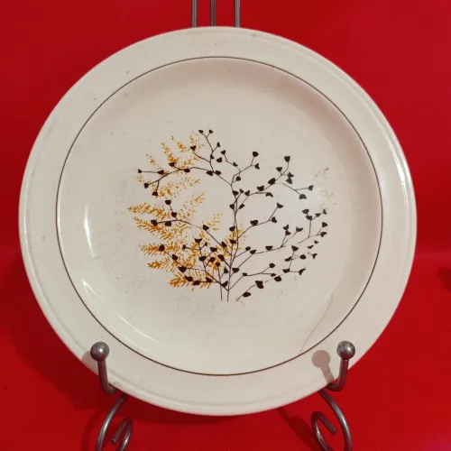 Prato Decorado Porto Ferreira 20cm Porcelana