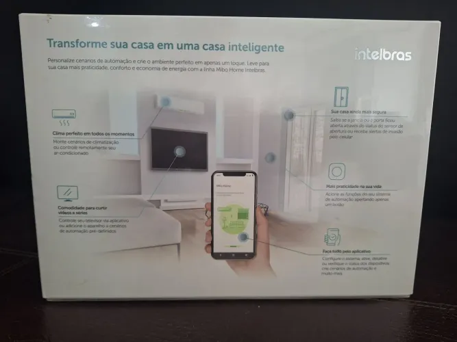 Kit Casa Inteligente Intelbras Mibo Home - Novo na Caixa