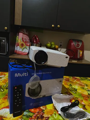 projetor multilaser smart screen led 